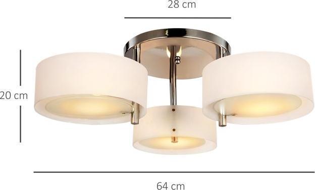 Produktbild Homcom Deckenlampe Kronleuchter (E27)