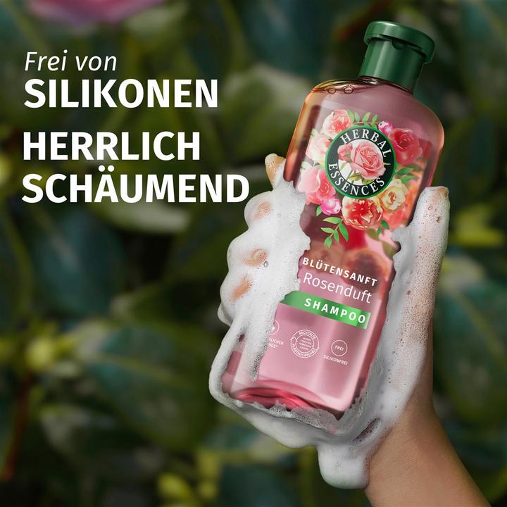 Actual product image Herbal Essences Gently blooming with rose fragrance (350 ml, Liquid shampoo)
