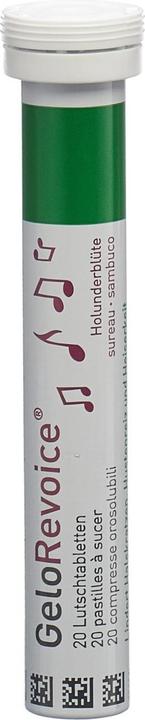 Actual product image GeloRevoice Halstabletten Holunder (20 Piece)