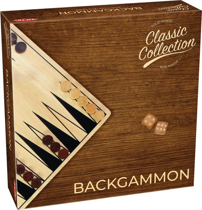 Actual product image Tactic Backgammon (German)