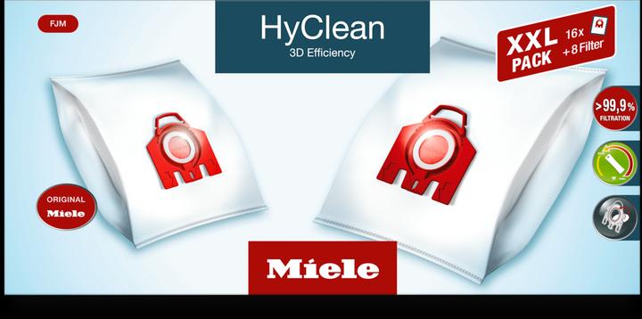Produktbild Miele FJM 3D Hyclean XXL Staubbeutel (16 x)