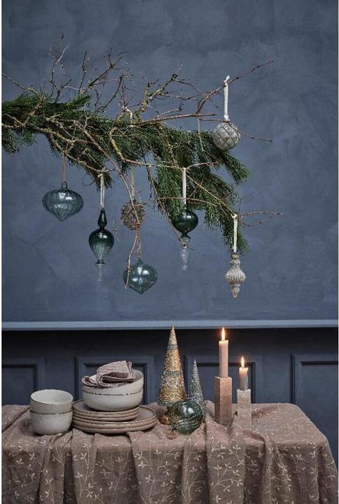 Produktbild Lene Bjerre Weihnachtsbaum Alana 30 cm, Gold / Grau