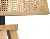 Actual product image Giftdecor table lamp with natural conical shade 39 cm (E27)