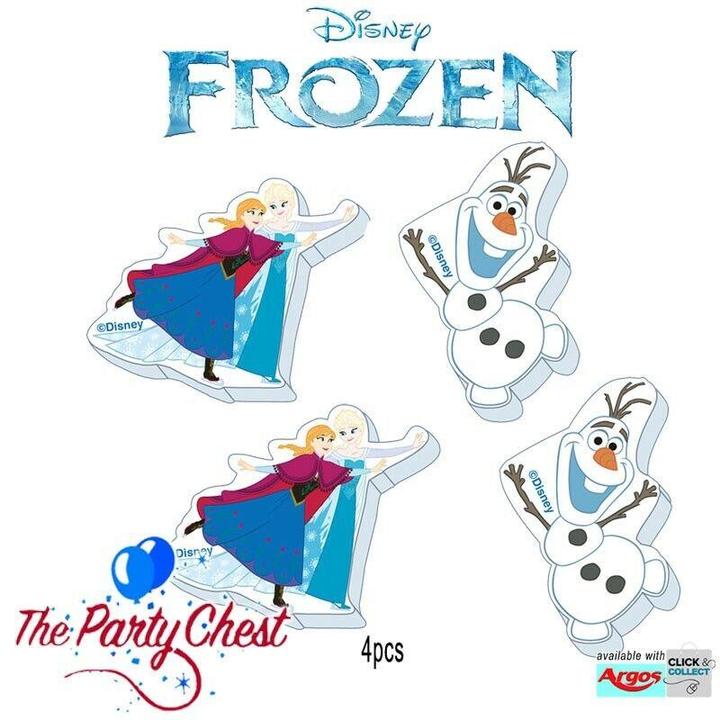 Produktbild Disney Frozen Charaktere Radiergummis (4er Pack)