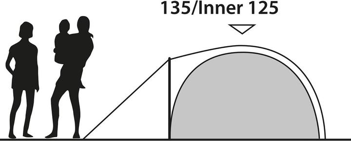 Immagine prodotto Outwell Cloud 4 (Tenda a tunnel, 6.30 kg, 4 persone)