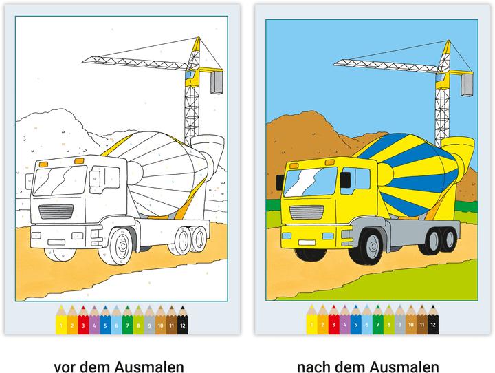 Produktbild Ravensburger CreArt Malen nach Zahlen ab 5: Fahrzeuge