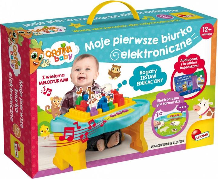 Immagine prodotto Lisciani Carotina Baby Il Mio Primo Tavolo Elettronico 7662 (Polacco)