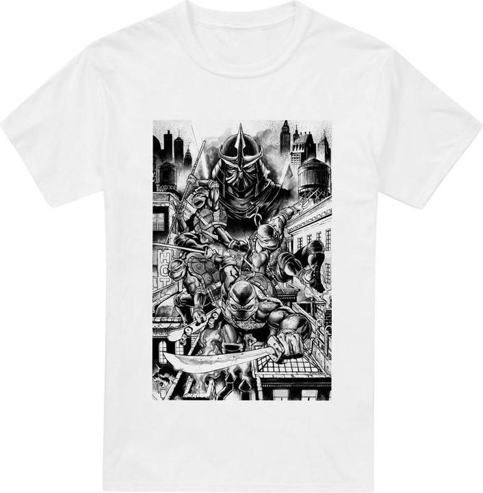 Actual product image Teenage Mutant NT Mens Take Down Shredder T-Shirt (XL)