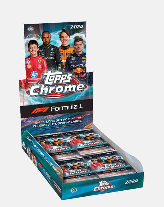 Produktbild Topps 2024 Chrome Formula 1 - Hobby Box (Englisch, Booster Pack)