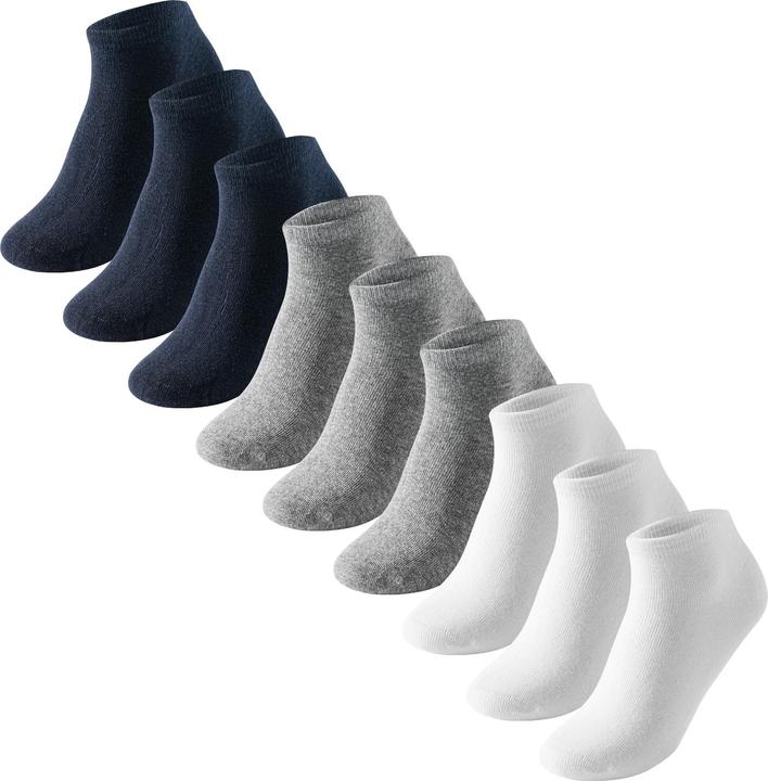Produktbild Schiesser 9 Pack Herrensneaker (9er Pack, 43, 46)