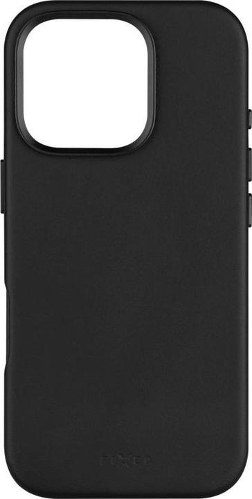 Produktbild Fixed Fixiertes MagLeather | Rückseite | Apfel | iPhone 16 Pro | Leder | Schwarz (Apple iPhone 16 Pro)
