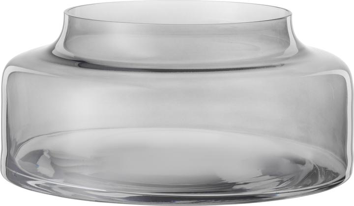 Bohemia Cristal BOHEMIA vase/bowl Ø20cm grey (1 x, Ø 20 cm, 4.28 l)