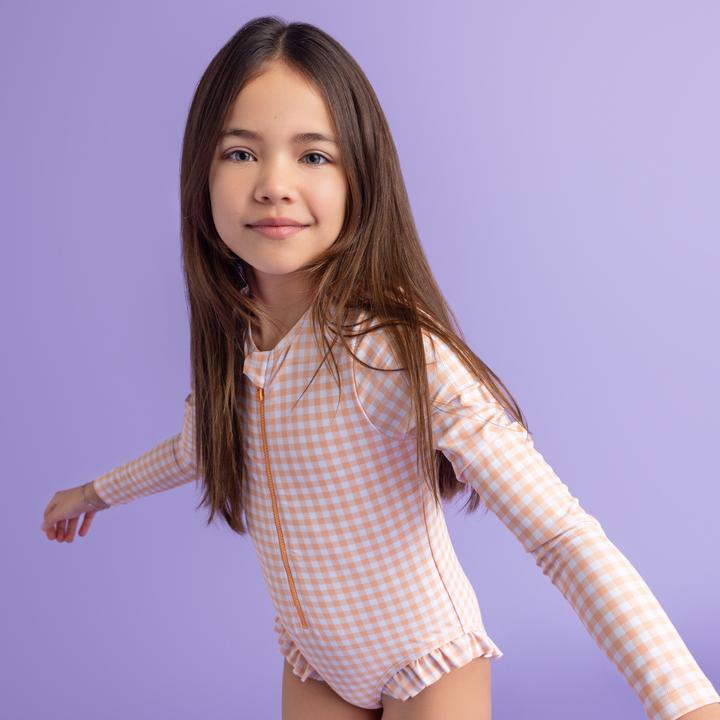 Image du produit Swim Essentials Maillot de bain fille 74/80 abricot (80)