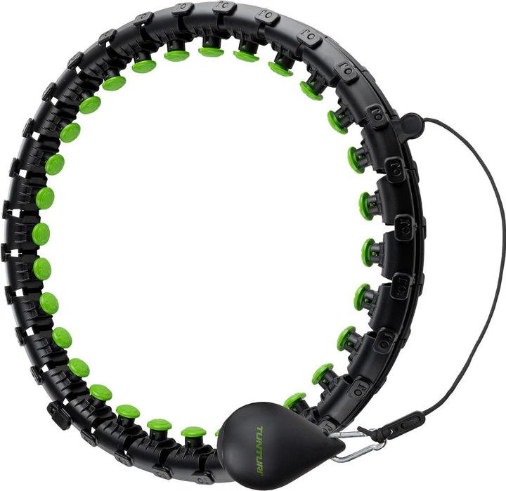 Tunturi Hula Hoop Ring mit 0.4 Kg Gewicht (Large) (2000 g)