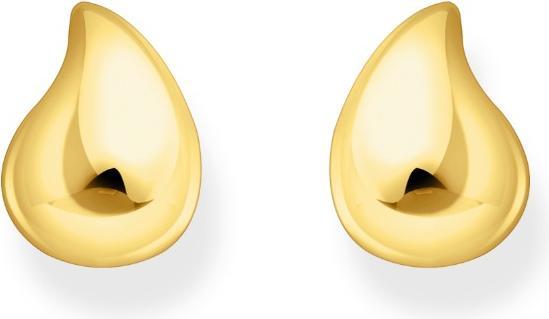 Immagine prodotto Thomas Sabo Borchie a goccia con forma organica (Argento 925, Doratura in oro giallo 750)