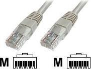 Actual product image Digitus CAT5e U-UTP patch cord, 5m, grey (U/UTP, CAT5e, 5 m)