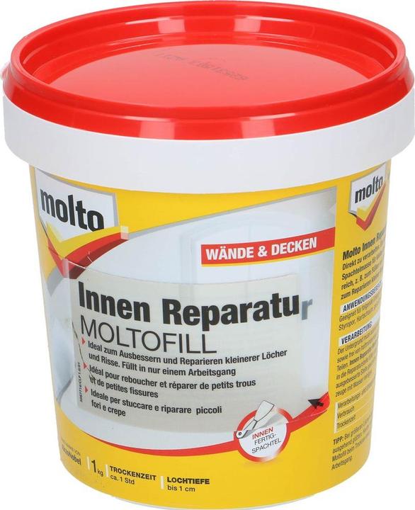 Immagine prodotto Molto Riparazioni Interni Moltofill (1000 g)
