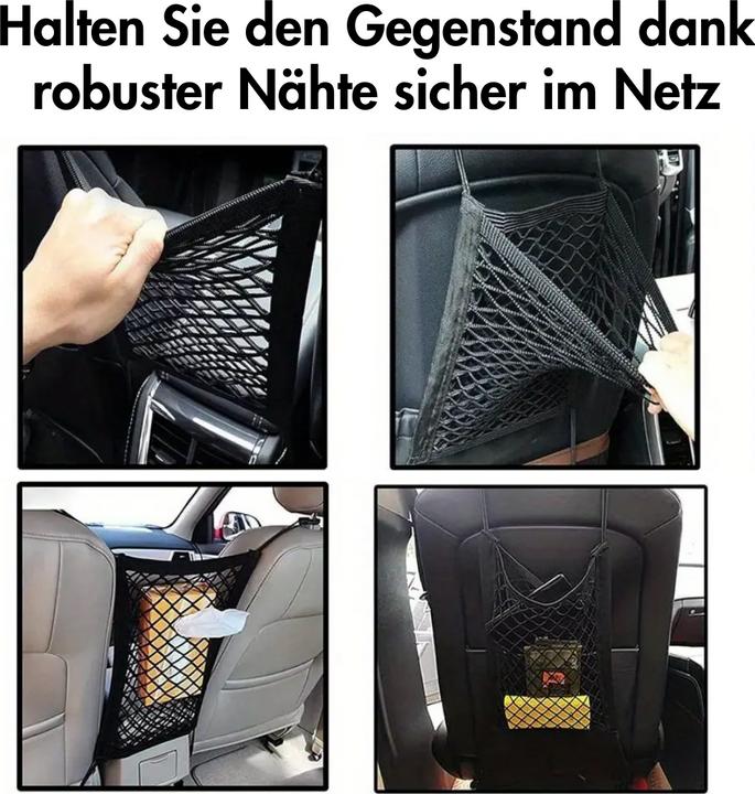 Image du produit Suba Barrière en filet pour voiture pour chien (Chien, Fermeture de sécurité)
