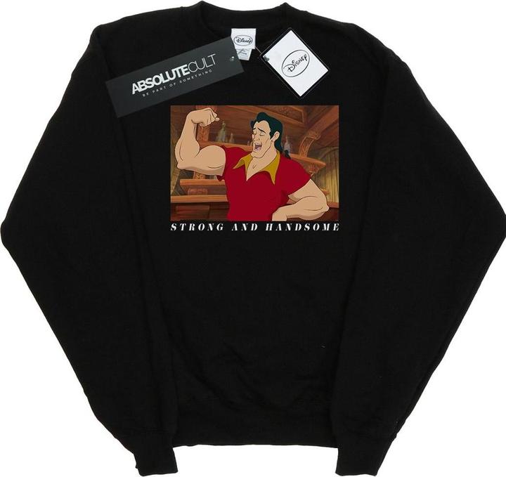 Actual product image Disney Mens Beauty And The Beast Handsome Brute Sweatshirt (S)