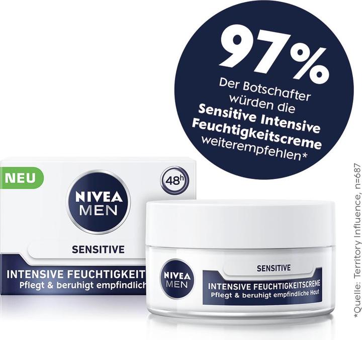 Produktbild Nivea Men Men Sensitive (50 ml, Tagescreme)