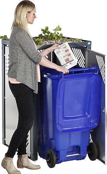 Image du produit VAR Armoire à portes coulissantes MBS 5, argent (120 l)