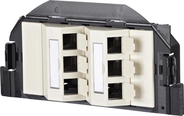 Produktbild Metz Connect BTR E-DAT Unterflureinheit Subway 6 Port unbestückt GB2 PW