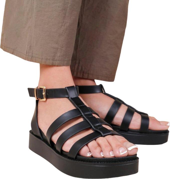 Where's That From Gladiatorensandalen Dubai PU (38)
