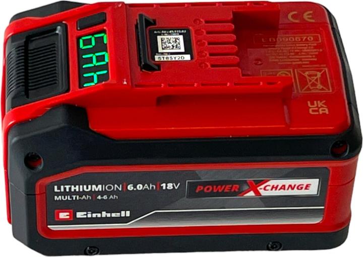 Actual product image Einhell 18V spare battery with 6 Ah Multi-Ah PXC Plus (18 V)