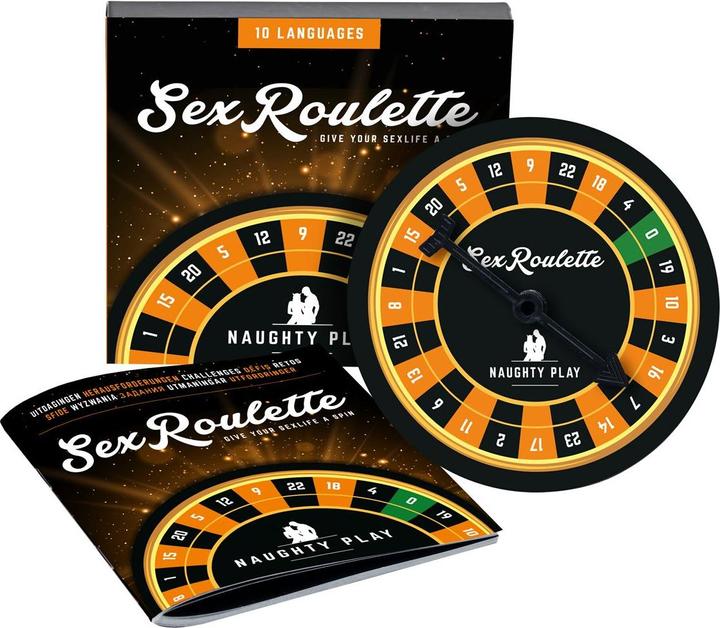 Produktbild tease & please Sex Roulette Naughty Play (Sonstiges, Deutsch, Französisch, Italienisch, Englisch, Spanisch, Niederländisch, Schwedisch, Norwegisch, Polnisch, Russisch)