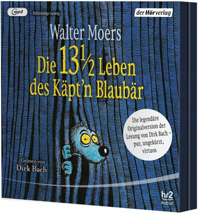 Produktbild Die 13 1/2 Leben des Käpt'n Blaubär - das Original (Dirk Bach, Walter Moers, Deutsch)