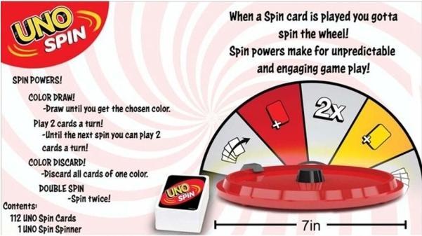Produktbild Mattel Games UNO Spin (Deutsch)