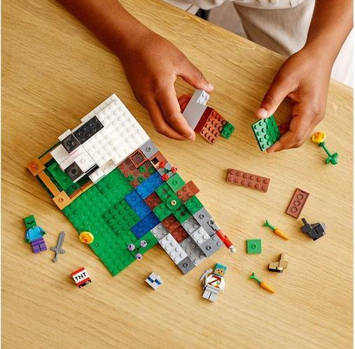 Immagine prodotto LEGO Il ranch dei conigli (21181, LEGO Minecraft)