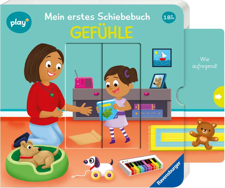 Actual product image Ravensburger play+ My first sliding book: Feelings (German)