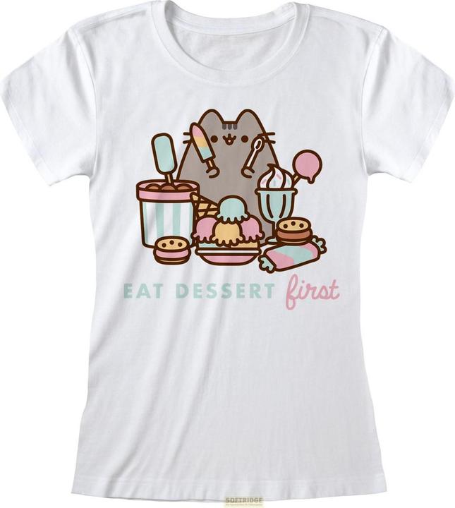 Produktbild NoName PUSHEEN - T-Shirt femme - Eat Dessert First - (L) (L)