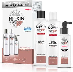 Image du produit Nioxin Set de démarrage 3, 2x/1x50ml (350 ml, Shampoing liquide)