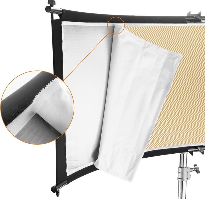 Produktbild Walimex 3in1 Reflektor Halfpipe konkav (Reflektor, 150 cm)