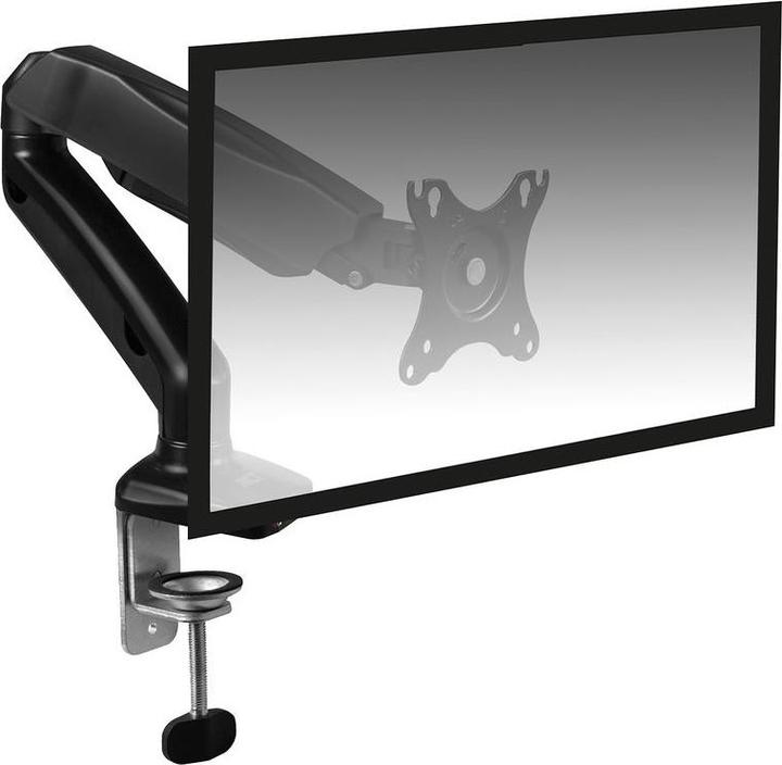 Produktbild Monitor desk mount, 1 screen up to 32", gas spring (Tisch, 32")