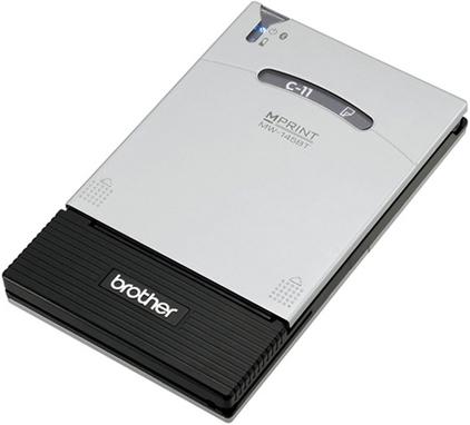 Image du produit Brother MW-145BT, Thermique directe, 300 x 300 DPI, Avec fil &sans fil, Lithium-Ion (Li-Ion), No