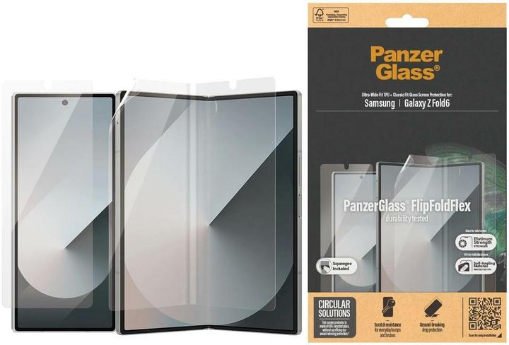 Actual product image PanzerGlass Tempered glass & film (1 Piece, Samsung Galaxy Z Fold6)