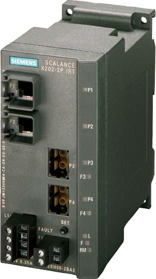 Image du produit Siemens SIEM 6GK5202-2BH00-2BA3 SIMATIC NET, commutateur SCA IE IRT, 2x10/100 MBit/S (2 Ports)