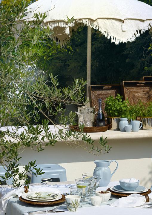 Produktbild Greengate Eira Sitzkissen white 50x50cm (50 x 50 cm)