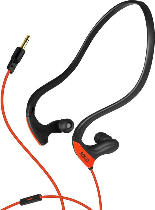 Immagine prodotto SBS Auricolare cablato stereo Runway Pro Sport, jack 3,5 mm con microfono e pulsante di risposta (Cablato)