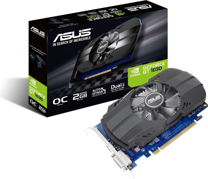 Productafbeelding ASUS GeForce PH GT 1030 O2G OC (2 GB)