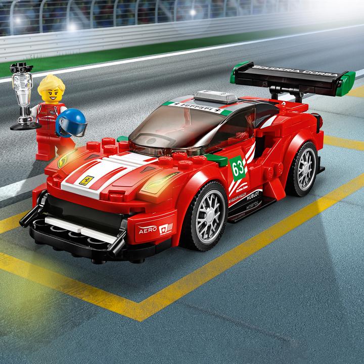 Actual product image LEGO Ferrari 488 GT3 Scuderia Corsa (75886, LEGO Speed Champions)