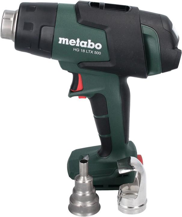 Produktbild Metabo HG 18 LTX 500 Akku Heissluftgebläse 18 V 300 - 500 °C + 1x Akku 8,0 Ah + MetaBox - ohne Ladege