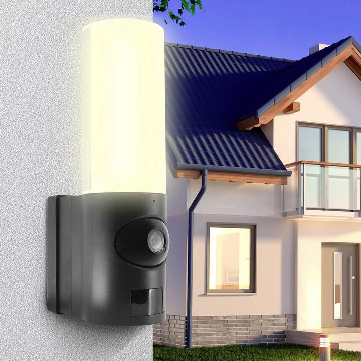 Produktbild Avidsen HOMECAM SPOTLIGHT Outdoor 127005 WLAN IP Überwachungskamera 1920 x 1080 Pixel (1920 x 1080 Pixels)