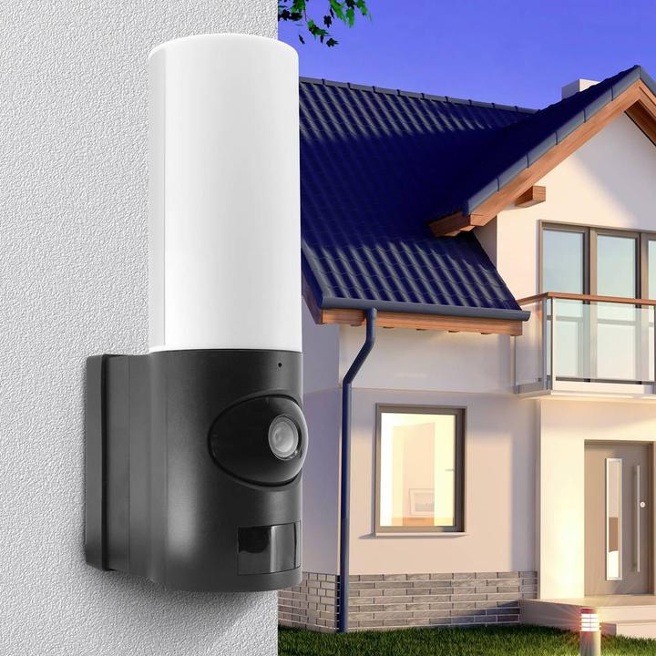 Produktbild Avidsen HOMECAM SPOTLIGHT Outdoor 127005 WLAN IP Überwachungskamera 1920 x 1080 Pixel (1920 x 1080 Pixels)