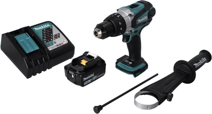 Actual product image Makita DHP 458 RF1 Battery impact drill 18 V 91 Nm + 1x battery 3.0 Ah + charger (Rechargeable battery operated)