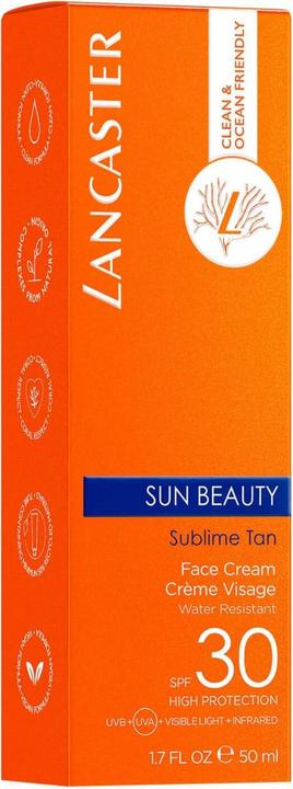 Image du produit Lancaster Crème solaire pour le visage Facteur 30 (Crème solaire visage, SPF 30, 50 ml, 150 g)