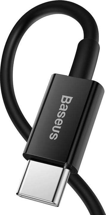 Actual product image Baseus Superior Series Cable USB-C to iP, 20W, PD, 1m (black) (1 m, USB 3.0)